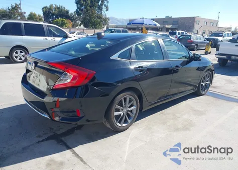 2019 Honda Civic Ex из США, поврежденный, VIN JHMFC1F37KX014687